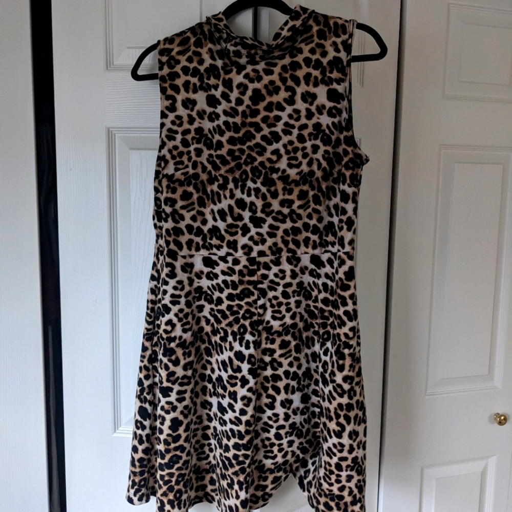 Cheetah Print Dress